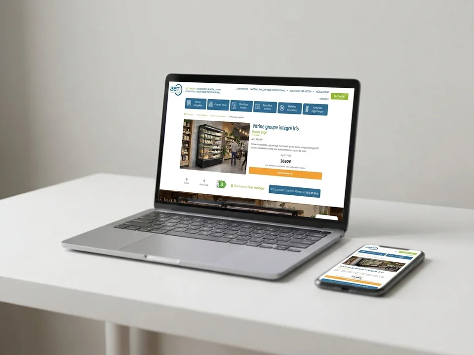 Site professionnel de 2BT Concept